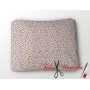 ALGODÓN POPELIN FLORECITAS ROSA - TIENDA ONLINE TELAS Y MANTELES