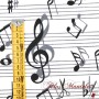 LONETA PENTAGRAMA ,MUSICAL - TIENDA ONLINE TELAS Y MANTELES