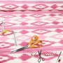 Tela Lenguas Mallorquinas Rosas - Telas y Manteles