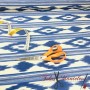 Tela Lengua Mallorquina Azul - Telas y Manteles