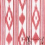 Tela Lenguas Mallorquinas rojo - TELAS Y MANTELES