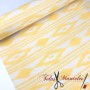 TELA LENGUAS MALLORQUINAS AMARILLO - TELAS Y MANTELES