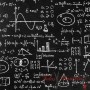 Tela Fórmulas Matemáticas Pizarra TELAS Y MANTELES