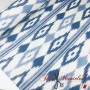 TELA MALLORQUINA IKAT AZUL - TIENDA ONLINE TELAS Y MANTELES