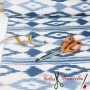 TELA MALLORQUINA IKAT AZUL - TIENDA ONLINE TELAS Y MANTELES