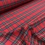 Tela De Cuadros Escoceses Rojo - TELAS Y MANTELES
