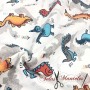Tela de Dinosaurios _ TELAS Y MANTELES