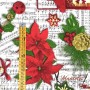 TELA NAVIDAD CANCIONES - TIENDA ONLINE TELAS Y MANTELES