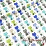 Tela Algodón Gatos Azul - TELAS Y MANTELES