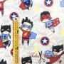 TELA IMPERMEABLE SUPERHEROES - TELAS Y MANTELES