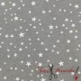 TELA ESTRELLAS GRIS - TELAS Y MANTELES