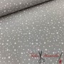 TELA ESTRELLAS GRIS - TELAS Y MANTELES