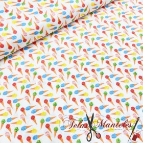 TELA AGATHA RUIZ DE LA PRADA HELADOS - TELAS Y MANTELES