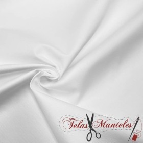 TELA BLANCA ALGODON PERCAL - TIENDA ONLINE TELAS Y MANTELES