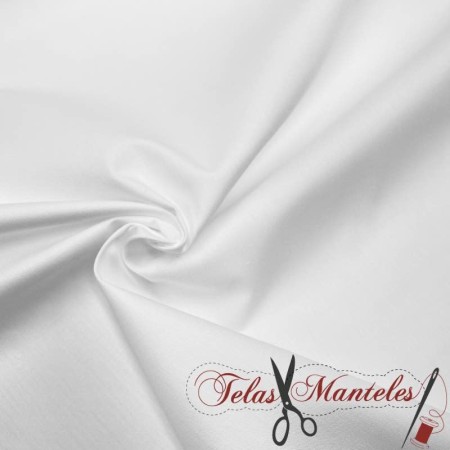 TELA BLANCA ALGODON PERCAL - TIENDA ONLINE TELAS Y MANTELES