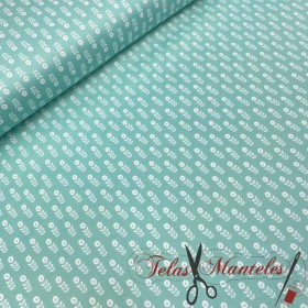 TELA FLORES ALGODON - TIENDA ONLINE TELAS Y MANTELES