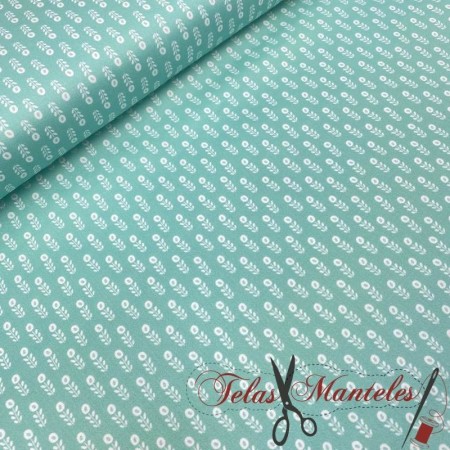 TELA FLORES ALGODON - TIENDA ONLINE TELAS Y MANTELES