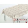 MANTEL ANTIMANCHAS PALMERAS BEIGE - TIENDA ONLINE TELAS Y MANTELES