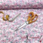 TELA UNICORNIO ROSA - TIENDA ONLINE TELAS Y MANTELES