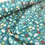 POPELIN ALGODON SELVA - TIENDA ONLINE TELAS Y MANTELES