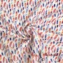 TELA DE ALGODON PLUMAS - TIENDA ONLINE TELAS Y MANTELES