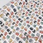 TELA DE ALGODON NÚMEROS - TIENDA ONLINE TELAS Y MANTELES