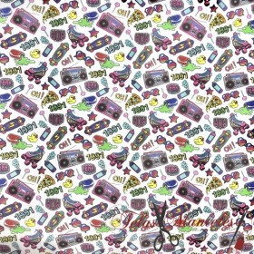 TELA DE ALGODON AÑOS 90 - TIENDA ONLINE TELAS Y MANTELES