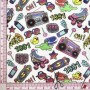 TELA DE ALGODON AÑOS 90 - TIENDA ONLINE TELAS Y MANTELES