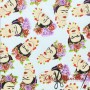 TELA POPELIN ALGODON FRIDA KAHLO - TIENDA ONLINE TELAS Y MANTELES