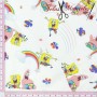 TELA ALGODON BOB ESPONJA - TIENDA ONLINE TELAS Y MANTELES