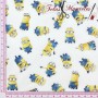 TELA ALGODON MINIONS - TIENDA ONLINE TELAS Y MANTELES