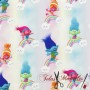 TELA ALGODON TROLLS - TIENDA ONLINE TELAS Y MANTELES