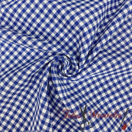 TELA ALGODÓN CUADRO VICHY - TIENDA ONLINE TELAS Y MANTELES