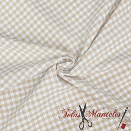 TELA ALGODÓN CUADRO VICHY - TIENDA ONLINE TELAS Y MANTELES