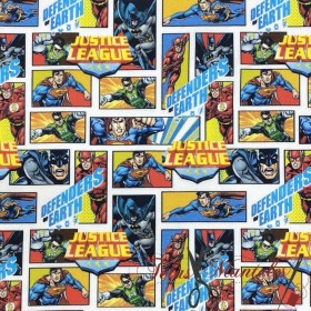 TELA ALGODON BATMAN, SUPERMAN - TIENDA ONLINE TELAS Y MANTELES