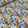 TELA ALGODON BATMAN, SUPERMAN - TIENDA ONLINE TELAS Y MANTELES