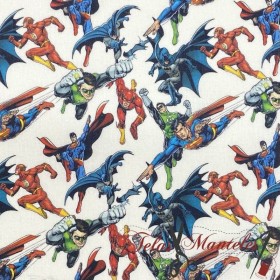 TELA ALGODON BATMAN - TIENDA ONLINE TELAS Y MANTELES