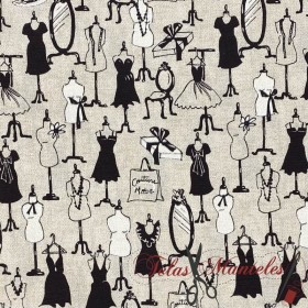TELA ESTAMPADA DE COSTURA - TIENDA ONLINE TELAS Y MANTELES