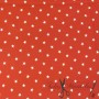 POPELIN ESTRELLAS ROJO - TIENDA ONLINE TELAS Y MANTELES