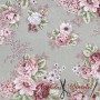 TELA IMPERMEBALE ANTIMANCHAS FLORES CRETONA - TIENDA ONLINE TELAS Y MANTELES