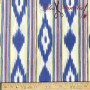 TELA MALLORQUINA IKAT MULTICOLOR - TIENDA ONLINE TELAS Y MANTELES