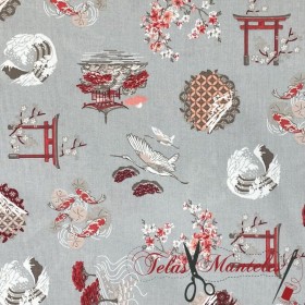 TELA POPELIN ALGODÓN JAPONÉS - TIENDA ONLINE TELAS Y MANTELES
