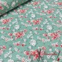 TELA POPELIN ALGODÓN ALMENDRO JAPONÉS - TIENDA ONLINE TELAS Y MANTELES