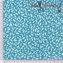 TELA DE ALGODON POPELIN TURQUESA - TIENDA ONLINE TELAS Y MANTELES