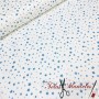 TELA POPELIN ALGODÓN INFANTIL ESTRELLAS AZUL - TIENDA ONLINE TELAS Y MANTELES