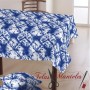 LONETA ESTAMPADA TIE DYE AZUL - TIENDA ONLINE TELAS Y MANTELES