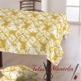 LONETA ESTAMPADA TIE DYE AMARILLO - TIENDA ONLINE TELAS Y MANTELES