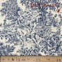 TELA LONETA TOILE DE JOUY CARTUJA - TIENDA ONLINE TELAS Y MANTELES