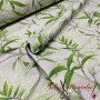 TELA LONETA TROPICAL CAÑAS BAMBÚ - TIENDA ONLINE TELAS Y MANTELES