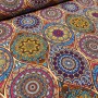 TELA IMPERMEBALE ANTIMANCHAS MANDALAS - TIENDA ONLINE TELAS Y MANTELES